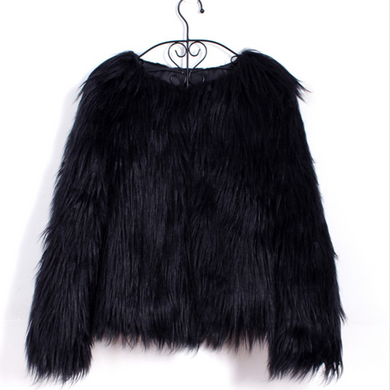 Mongolian Faux Fur Jacket