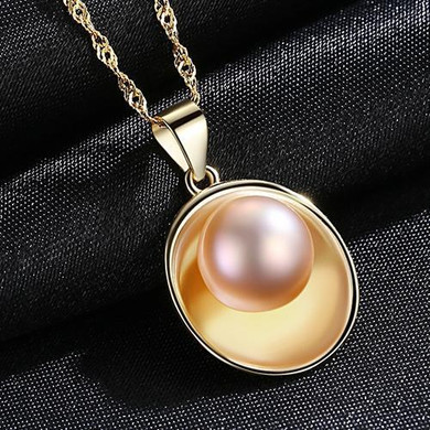 S925 Silver Jewelry Chains Natural Pearl Necklace