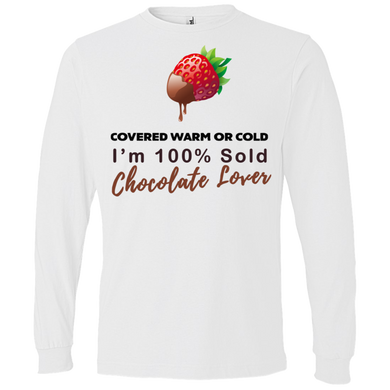 Men's Lightweight LS T-Shirt Chocolate Lover