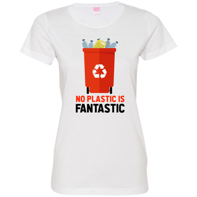 Ladies' Fine Jersey T-Shirt Recycles