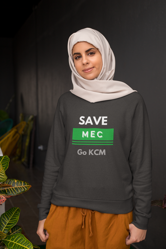 Ladies' LS Performance V-Neck T-Shirt Save MEC