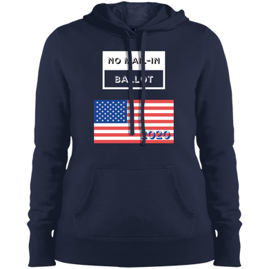 Ladies' Pullover Hooded Sweatshirt No Mail-In Ballot