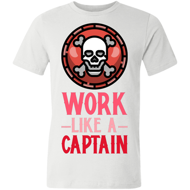 Short-Sleeve Mens T-Shirt Pirate Work 1