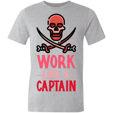Short-Sleeve Mens T-Shirt Pirate Work 2