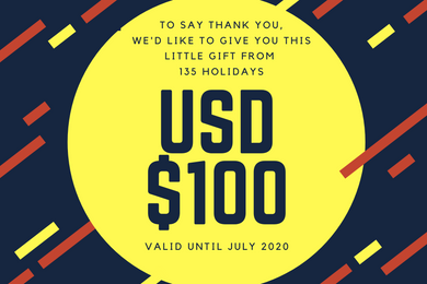 135 Holidays Gift Card