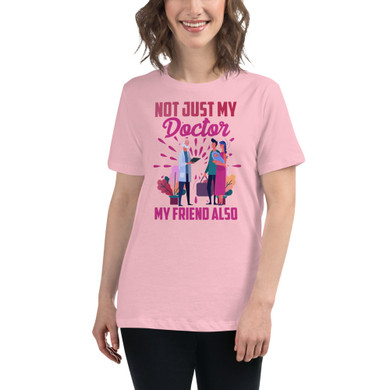 Short-Sleeve Women's Relaxed T-Shirt Doctor Friends