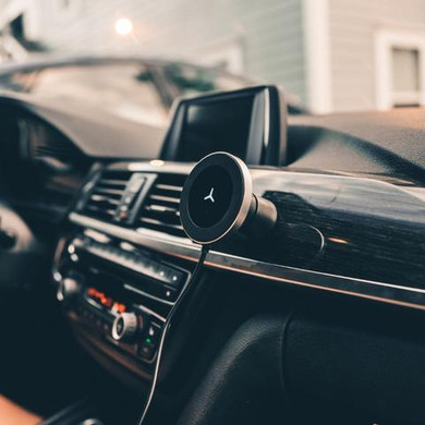 Wireless Car Charger Mount for iPhone & Samsung
