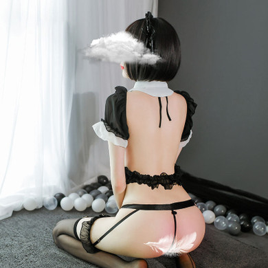 Sofyee  Sexy Maid Costume Cosplay Suit