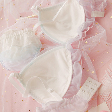 A Road To Lover Pastel Cute Sweetie Bralette Set