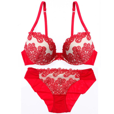 Deadly Flirt Lace Push Up Bra Set Deadly Flirt Lace Push Up Bra Set