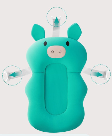 Baby Bath Seat Support Mat Foldable Baby Bath Tub Pad & Chair Newborn Bathtub Pillow Infant Anti-Slip Soft Comfort Body Cushion Baby Bath Seat Support Mat Foldable Baby Bath Tub Pad & Chair Newborn Bathtub Pillow Infant Anti-Slip Soft Comfort Body Cushion