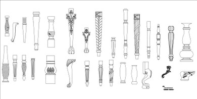 All Architectural decorative blocks V.7