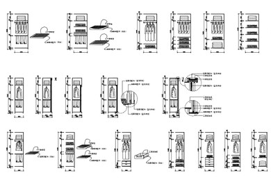 Wardrobe Elevation design