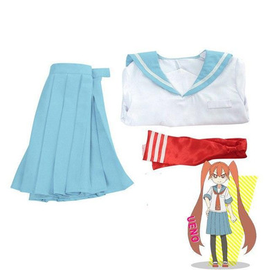 Ueno-san wa Bukiyou cosplay Costume