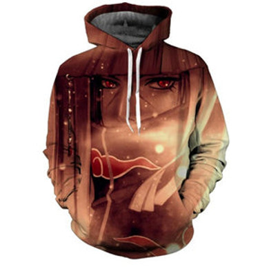 Naruto/Sasuke 3d Anime Hoodies