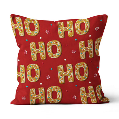 Ho ho ho - Suede Pillow