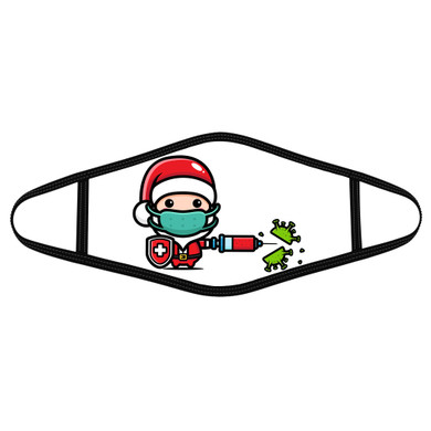 Santa Hero 2020 - Polyblend Face Mask