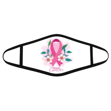 Breast Cancer - Polyblend Face Mask
