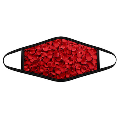 Red Roses - Polyblend Face Mask