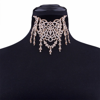 Black Velvet Choker Necklace