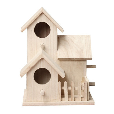 Large Handmade Wooden Nest Bird House