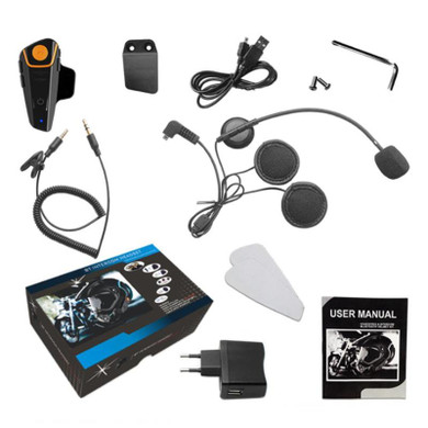 BT-S2 Waterproof Bluetooth Motorcycle Headset