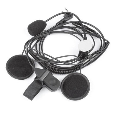 Two-Way Radio Headset Kit for Motorcycle Helmet