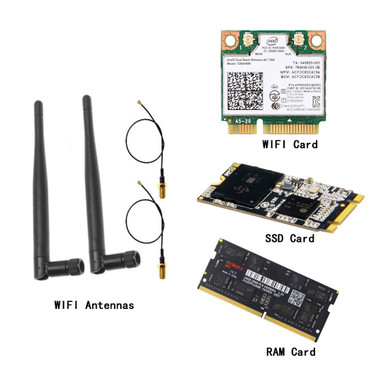 RAM-SSD-WIFI model parts for Mini PC