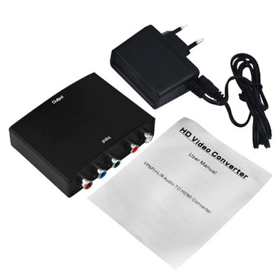 DIGITBLUE® 1080P Component RGB YPbPr To HDMI Converter | HD Video Audio Adapter | YPbPr/RGB + R/L Audio to HDMI AV Conversor | For HDTV S3 PC