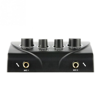 DIGITBLUE Karaoke Sound Mixer | Professional Audio System | Portable Mini Digital Audio Sound Mixer | Karaoke Machine Echo Mixer System