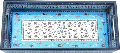 Tray Medium Shiny Wood