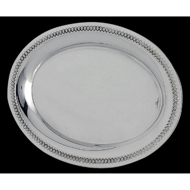 Silver Filigree Tray