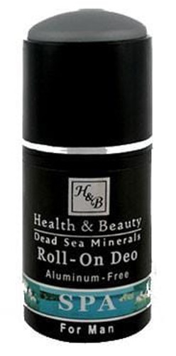 Roll-On Deodorant For Men, Dead Sea Cosmetics