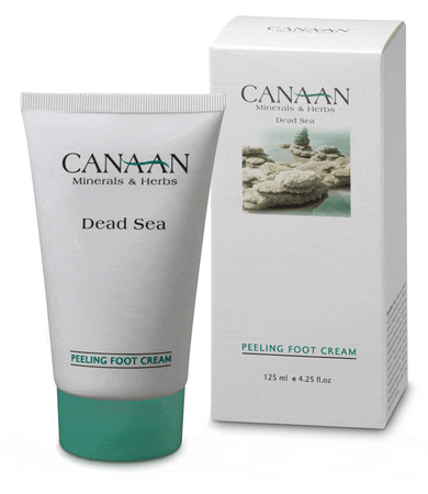 Canaan Peeling Foot Cream, Dead Sea Cosmetics Canaan Peeling Foot Cream, Dead Sea Cosmetics