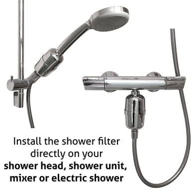 Chlorine Removal Water Purifier Shower Filter