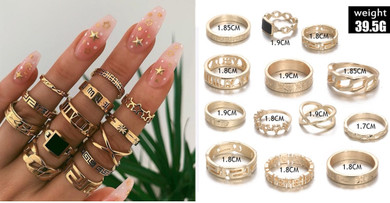 Boho Ring Sets Boho Ring Sets