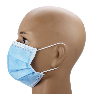 3-ply Disposable Face Masks - (50 Pack)