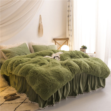 Gentle Plush Duvet Cover Set