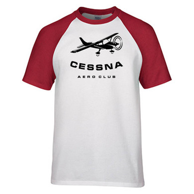 Cessna Aeroclub Designed Raglan T-Shirts