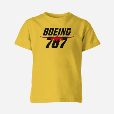 Amazing Boeing 787 Designed Children T-Shirts