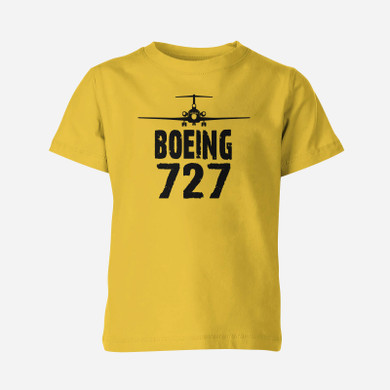Boeing 727 & Plane Designed Children T-Shirts