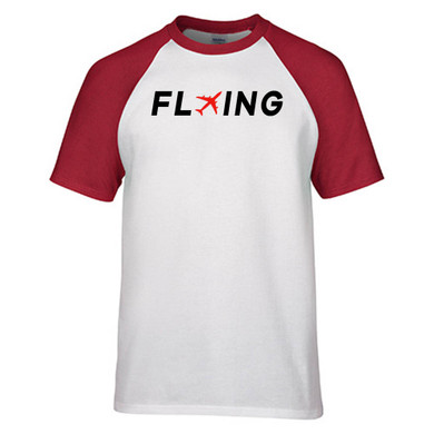 Flying Designed Raglan T-Shirts