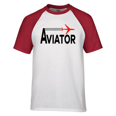 Aviator Designed Raglan T-Shirts