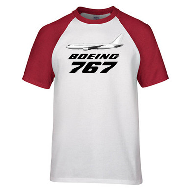 The Boeing 767 Designed Raglan T-Shirts