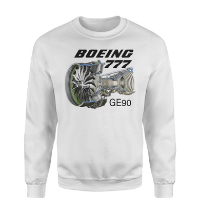 Boeing 777 & GE90 Engine Designed Sweatshirts