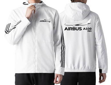 The Airbus A330neo Designed Windbreaker Jackets