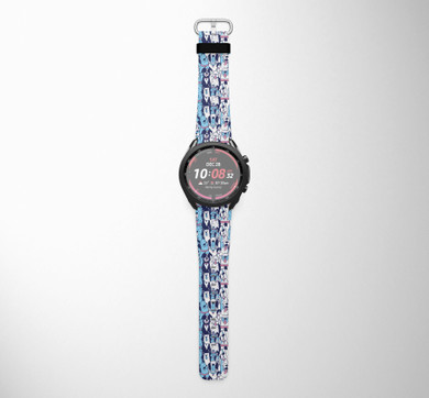 Seamless Funny Dogs Samsung & Huawei Watch Bands