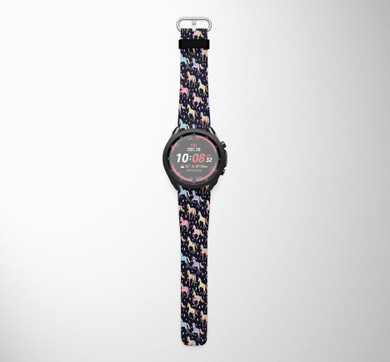 Seamless Colourful Unicorns Samsung & Huawei Watch Bands