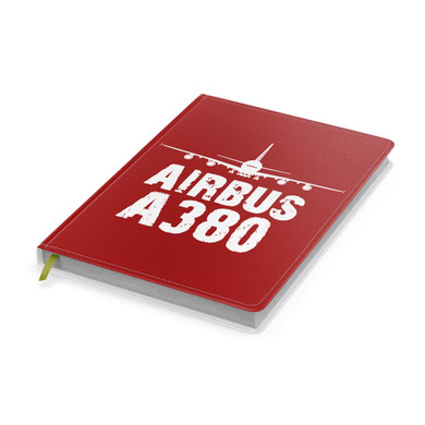 Airbus A380 & Plane Designed Notebooks