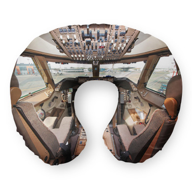 Boeing 747 Cockpit Travel & Boppy Pillows